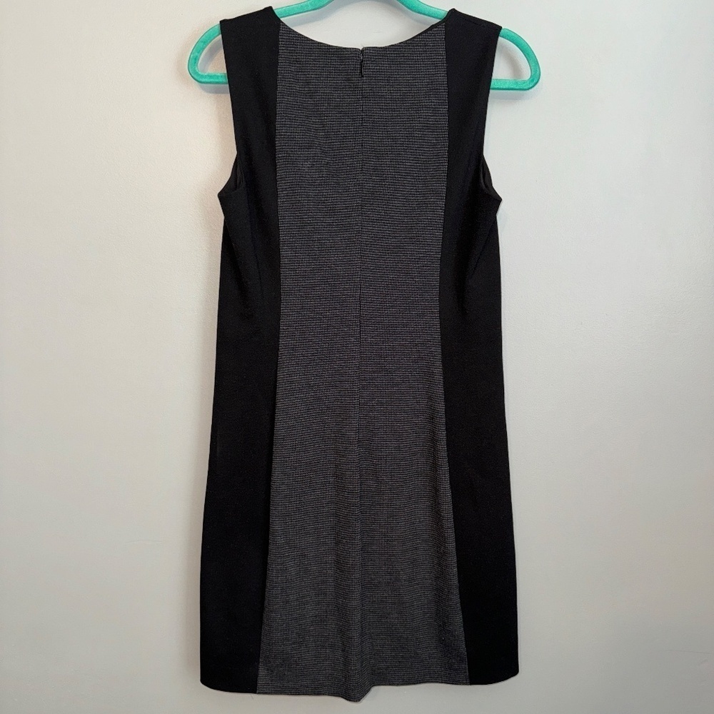 Euc Theory Side Color Block Sheath Sleeveless Dre… - image 6